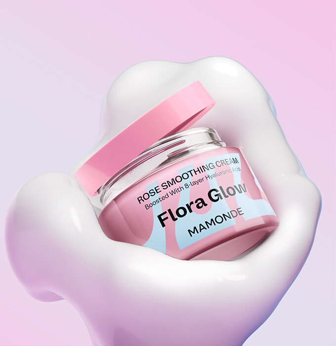 Flora Glow Rose Smoothing Cream