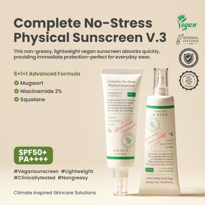 AXIS - Y - Complete No-Stress Physical Sunscreen (V3)