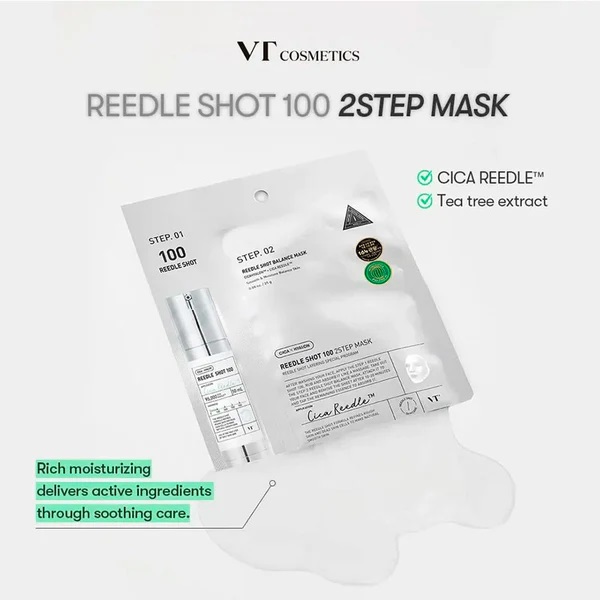 VT Cosmetics - Reedle Shot 100 2-Step Mask