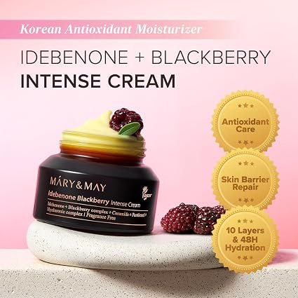 Mary&May Idebenone Blackberry Intense Cream 12g