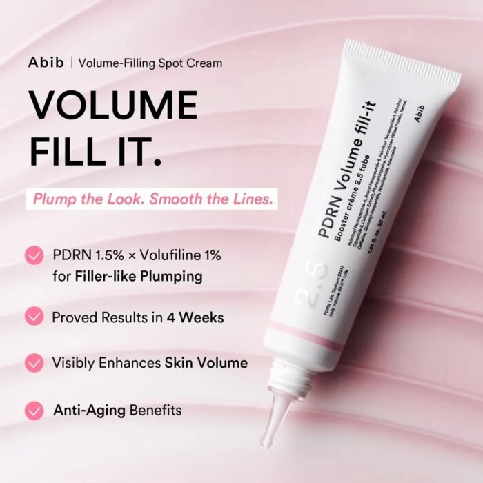 Abib - PDRN Volume Fill-it Booster Crème 2.5 Tube- 30ml